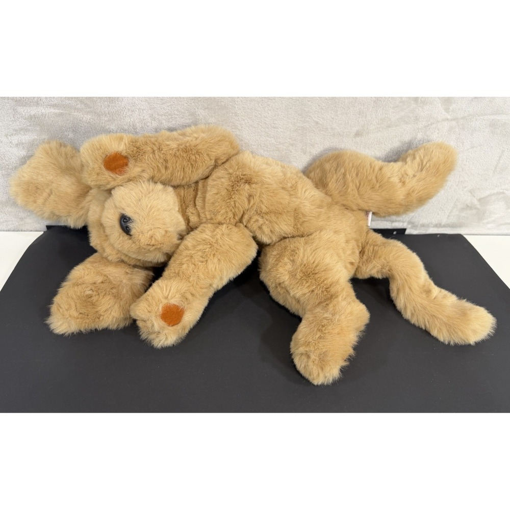 Vintage GUND Golden Retriever 1993 Puppy Dog Plush Stuffed Animal Floppy 05J64